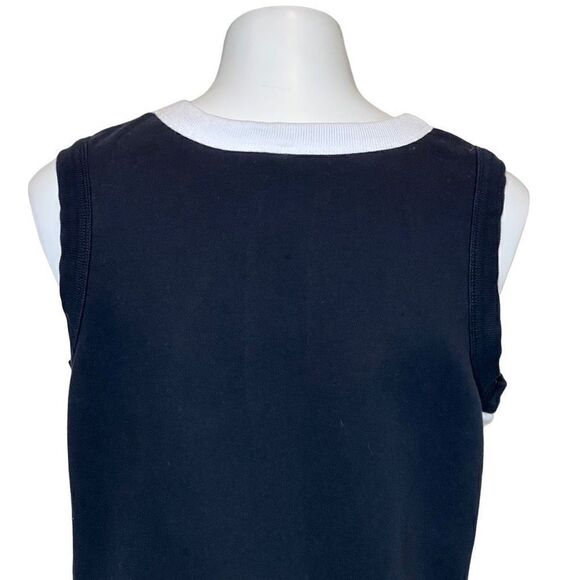 Fabletics Becky black and white French Terry mini dress size M - Picture 9 of 14